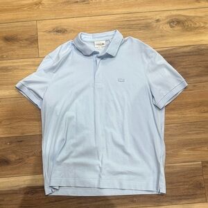 Lacoste Men's Sky Blue Polo Shirt